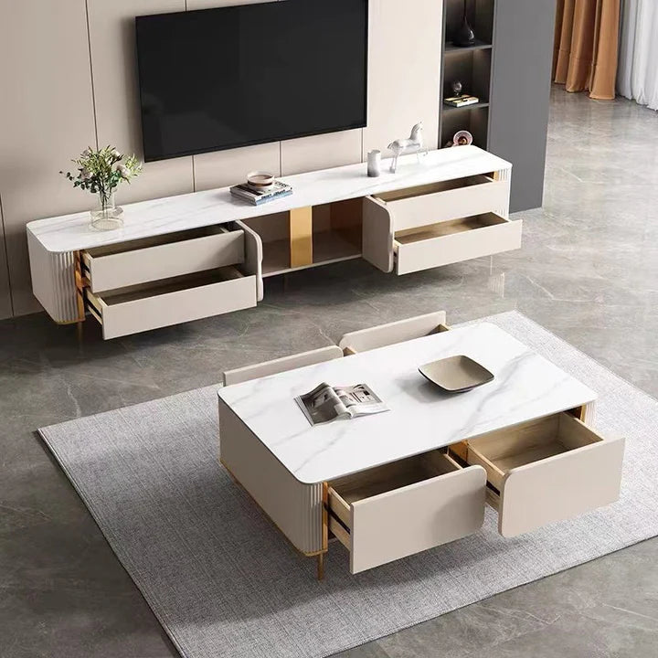 Loft tv rack & centre table
