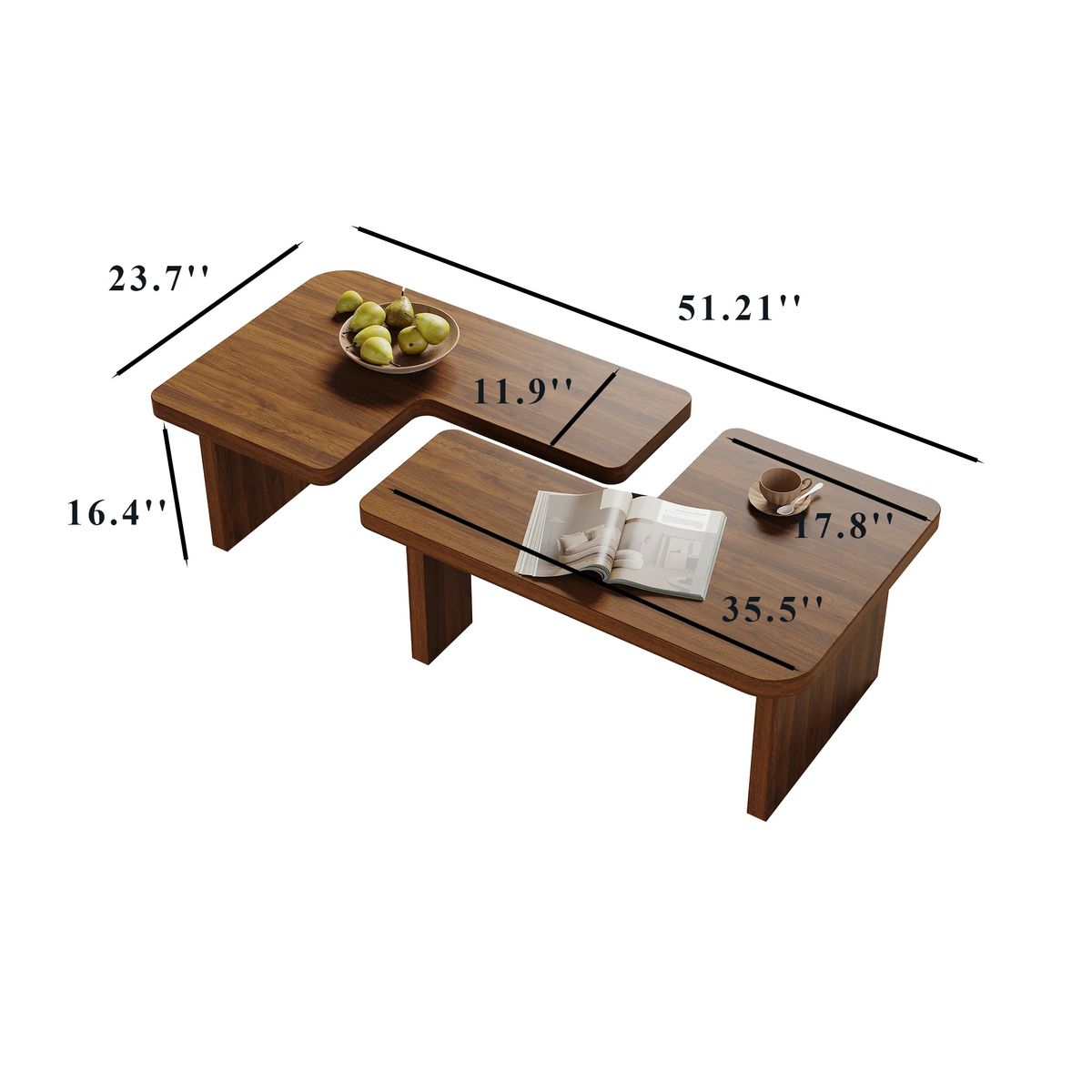 Lunar centre table