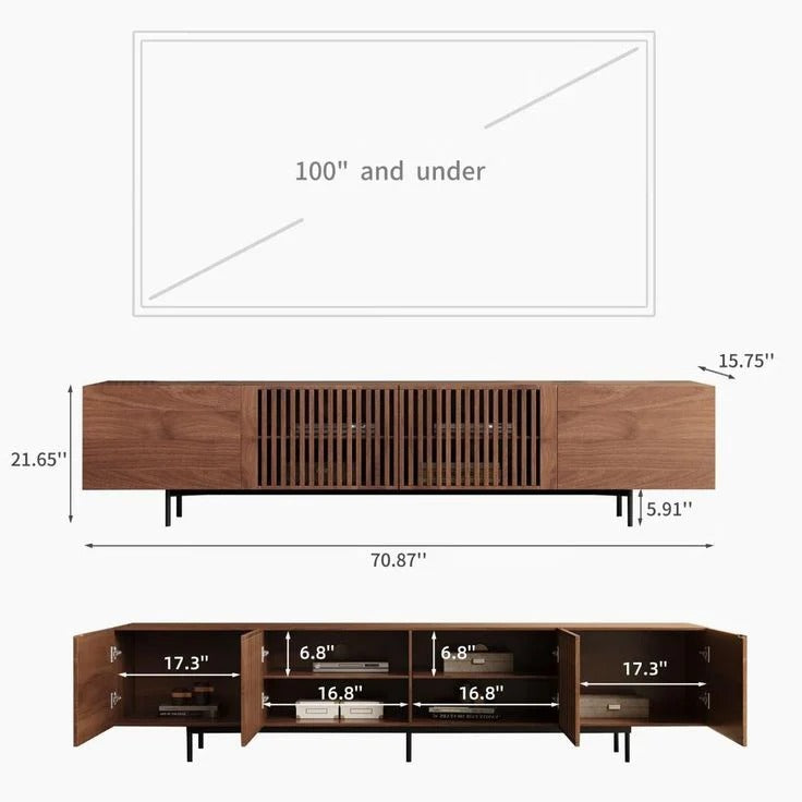 Retro tv rack