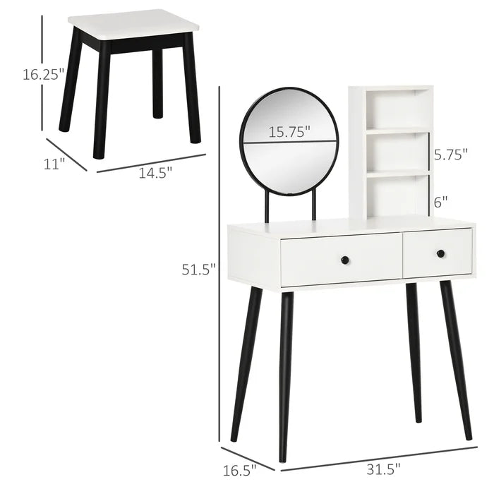 Jaid makeup vanity