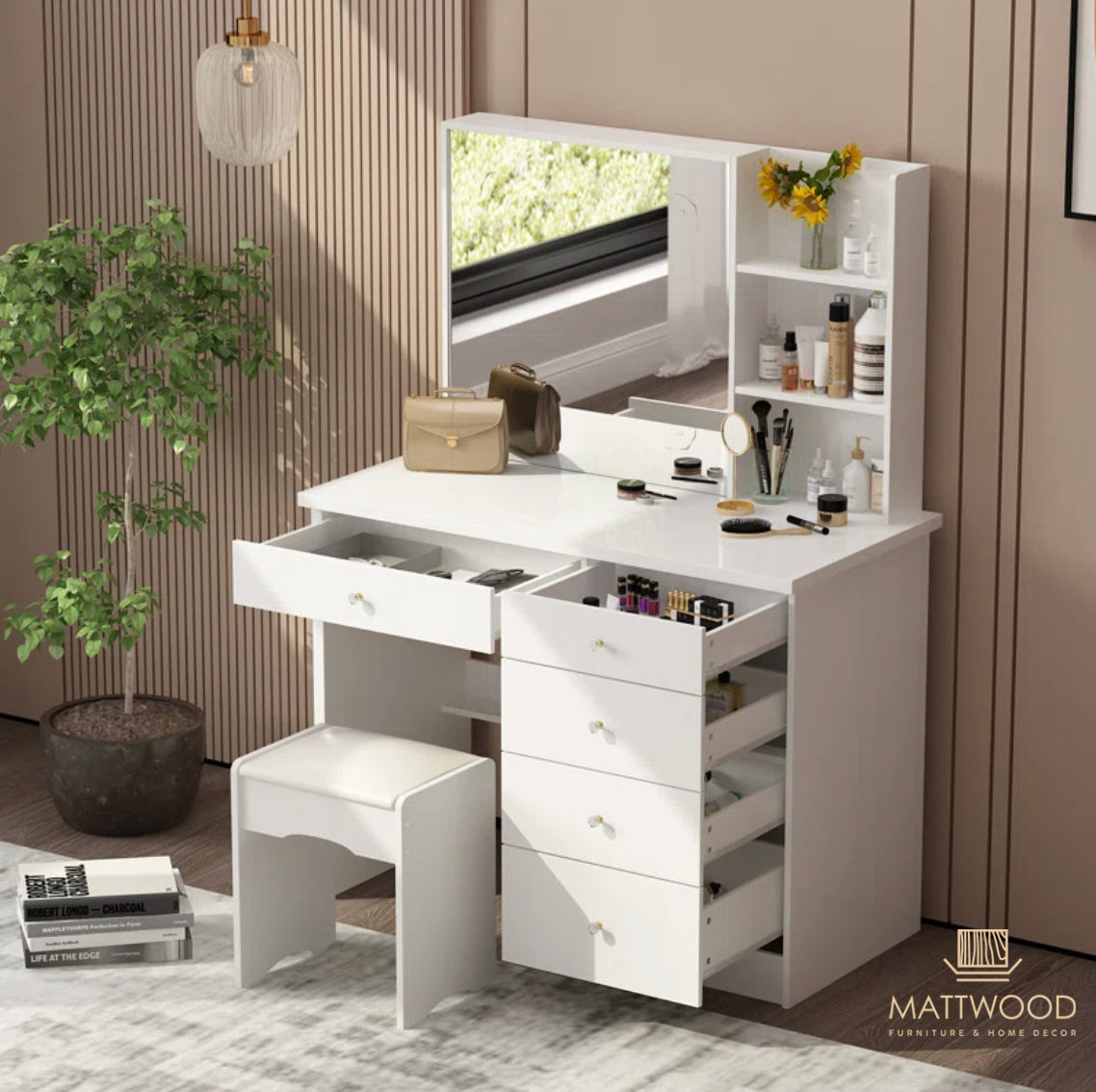 Meadow makeup vanity