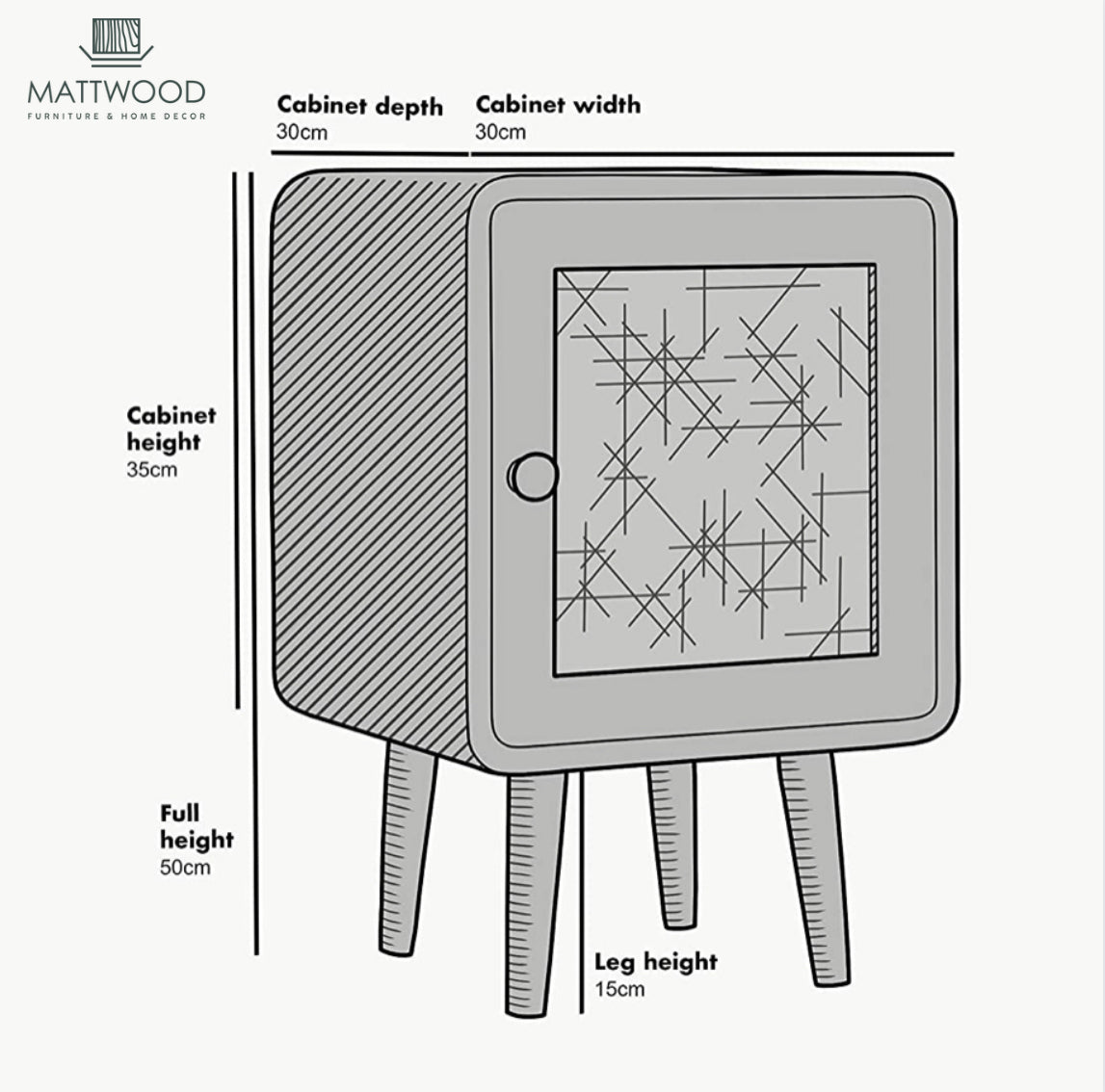 Laguna sidetable