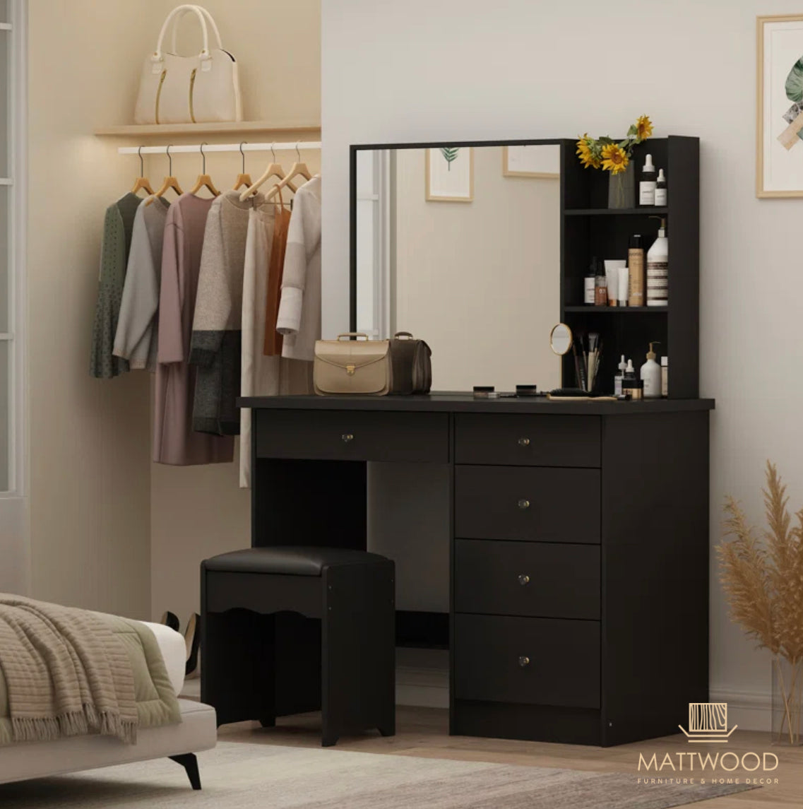 Meadow makeup vanity
