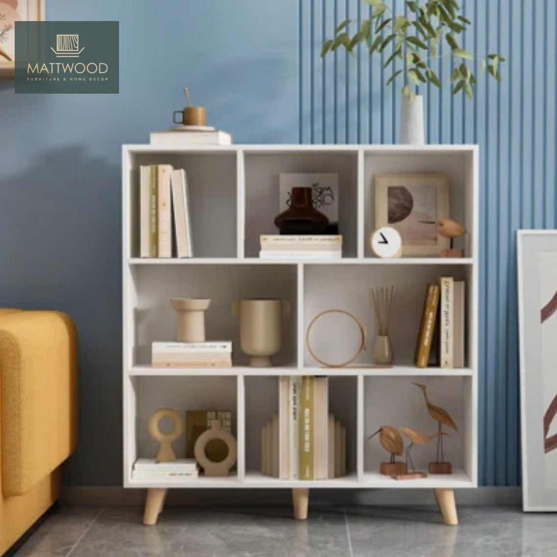 Meta book rack
