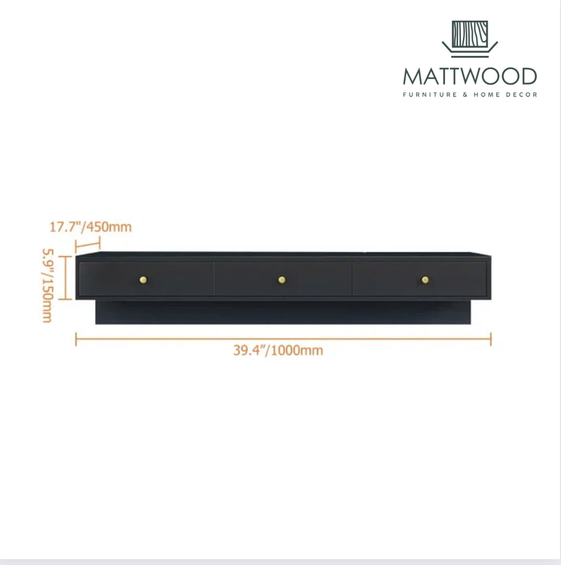 Locust floating desk