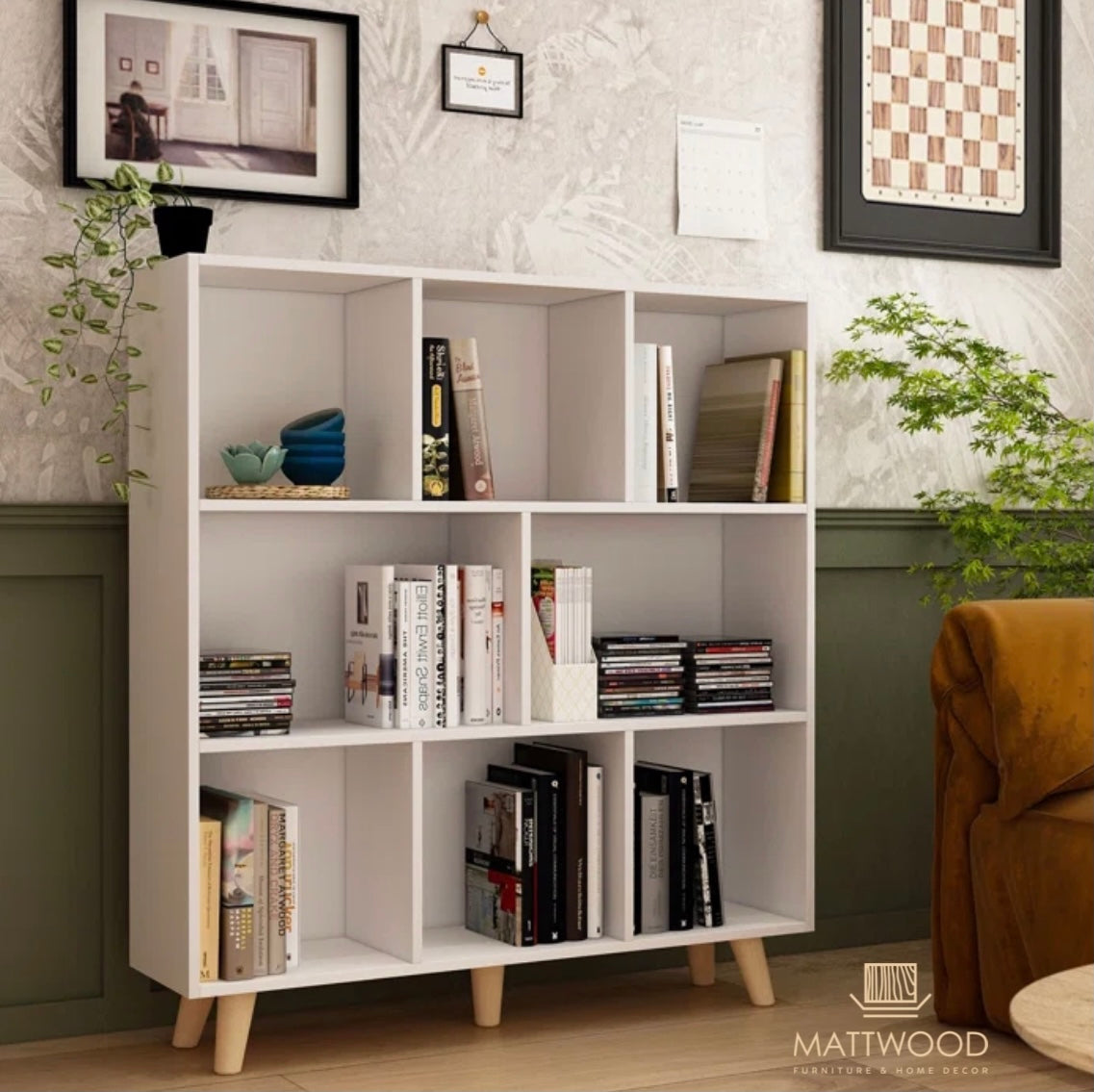 Meta book rack