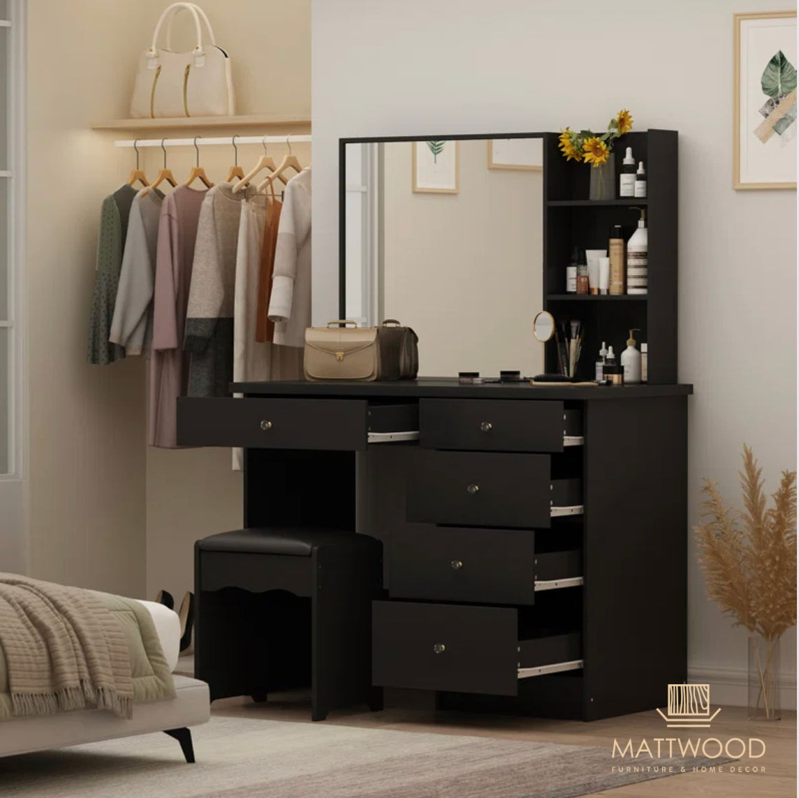 Meadow makeup vanity