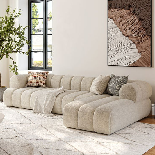 Aura L shape sofa