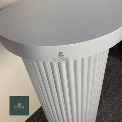 Fluted console