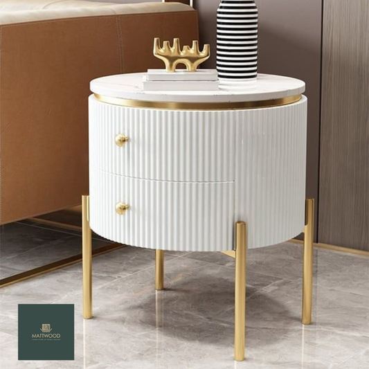 Cylinder side table