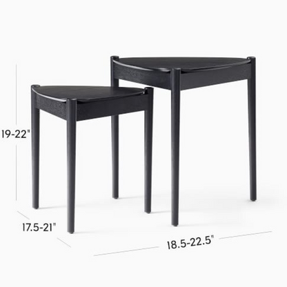 Tripod premium nesting tables