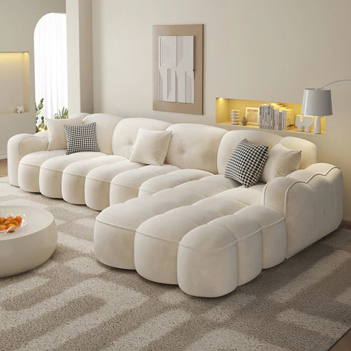 L shaped sofa