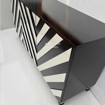 Zebra sideboard console