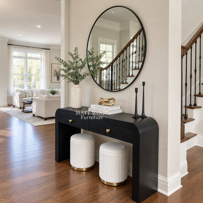 Luxe console & mirror
