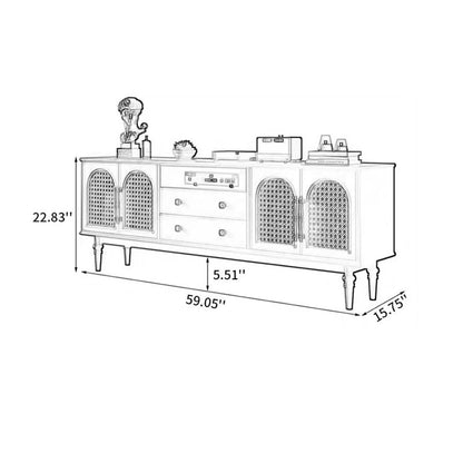 nuvox tv rack