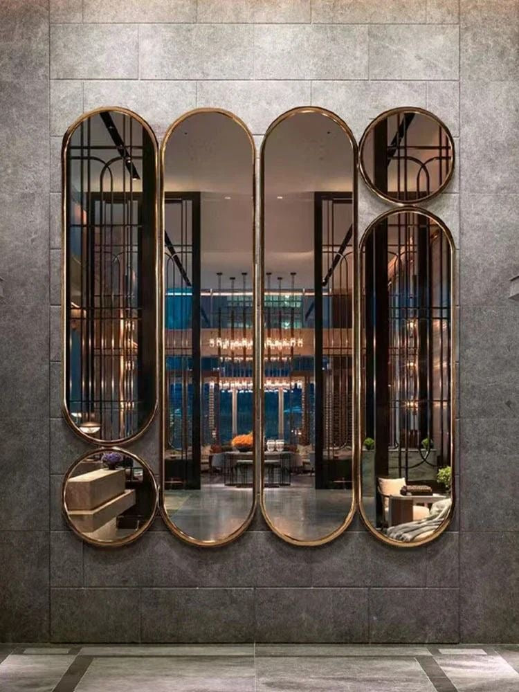 Luxe wall mirrors