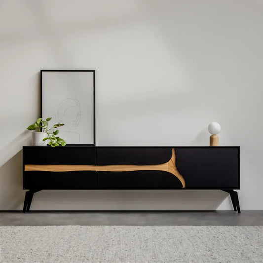 plank tv rack