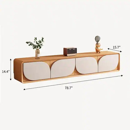 Maple tv rack