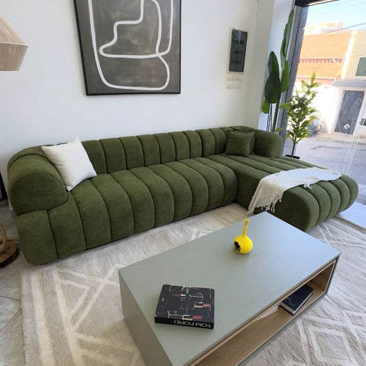 Bristol bubble L shape sofa 6 seats