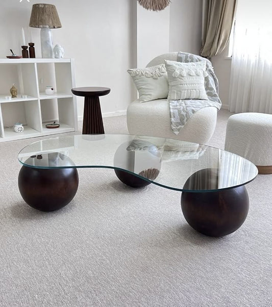 Vintage balls center table