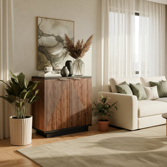 Decmod storage cabinet console