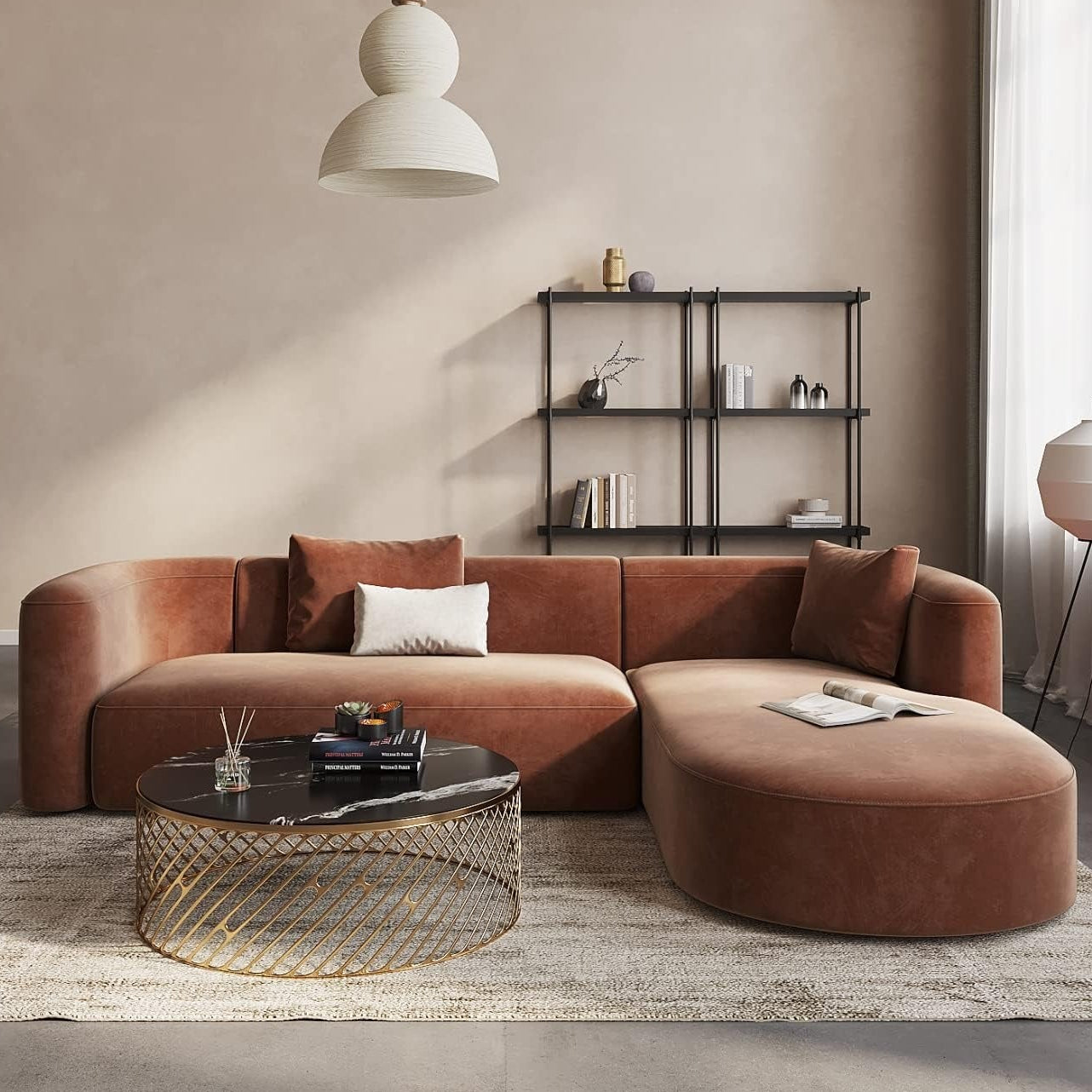 Bella L-shape sofa