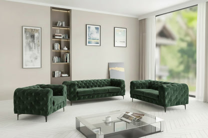 Tufted sofa