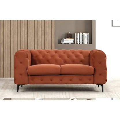 Tufted sofa