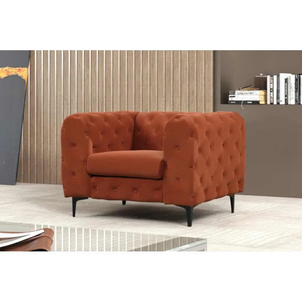 Tufted sofa
