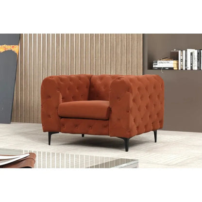 Tufted sofa