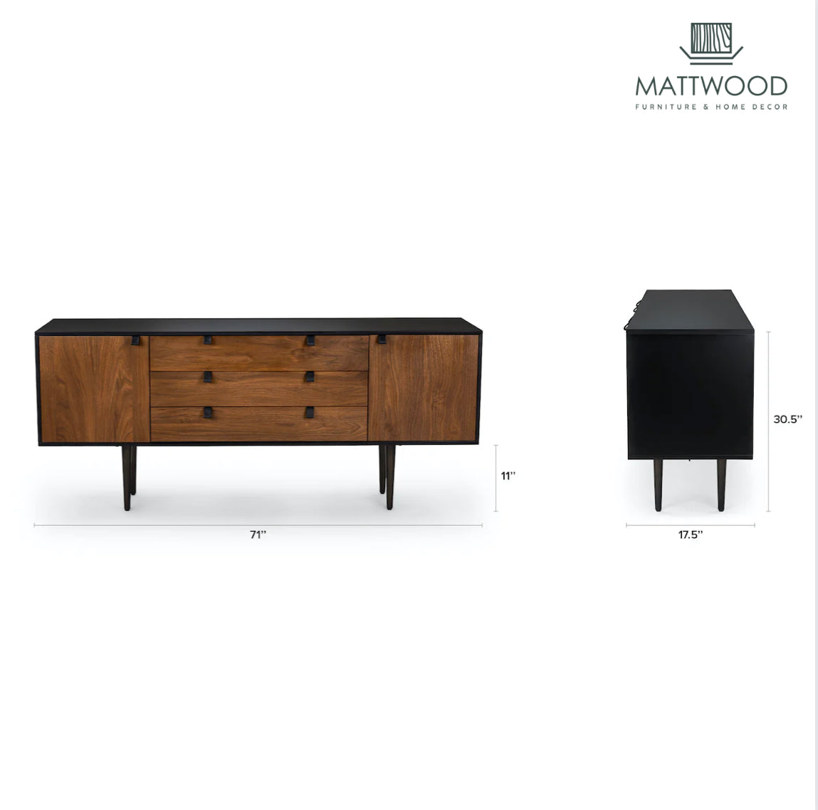 Nordic sideboard console