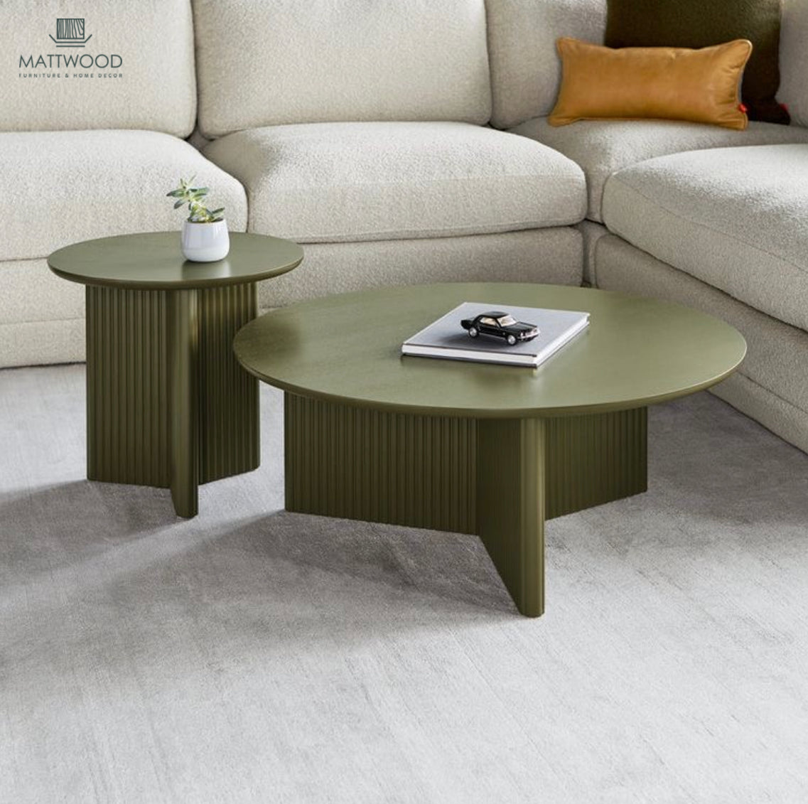 Olive Center table